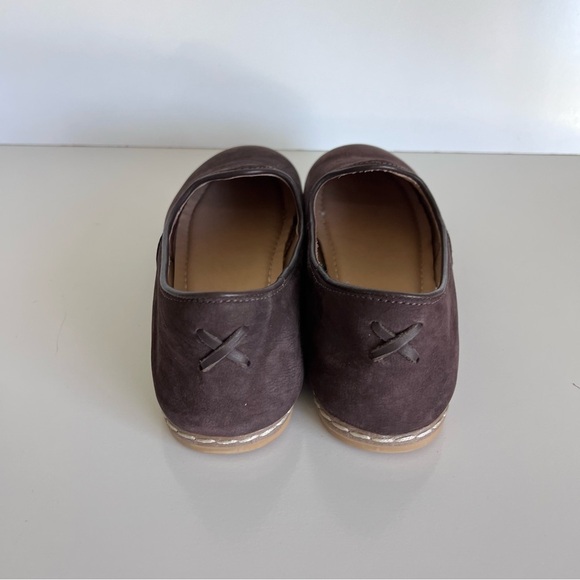 Charix Women’s Espresso Nubuck Slip-On Size 44 - Picture 4 of 7